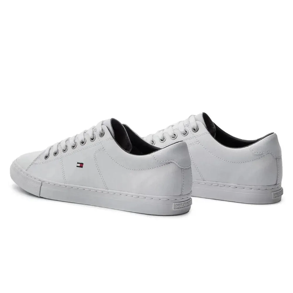 Tommy Hilfiger Essential Leather Sneaker FM0FM02157-WHT