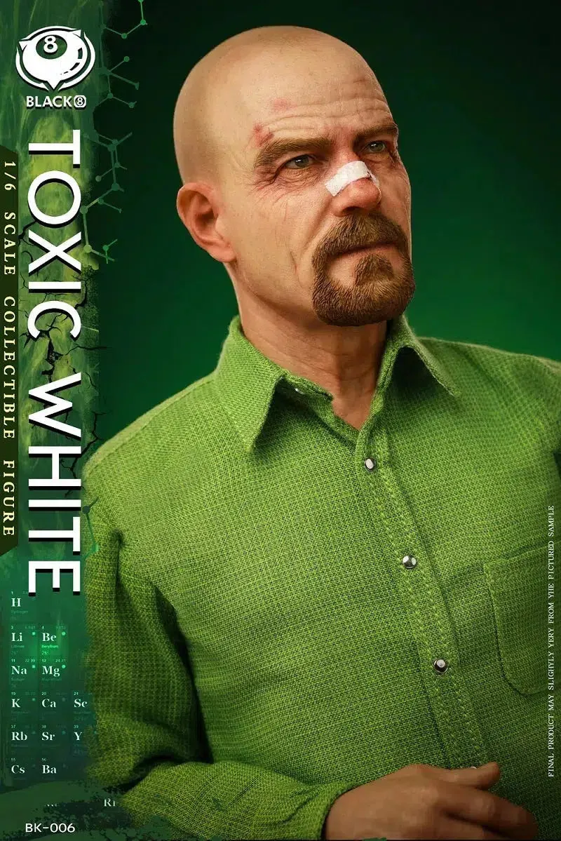 Toxic White: Black 8 Toys: Sixth Scale Figure