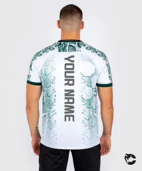 UFC Adrenaline by Venum Personalized Authentic Fight Night Men’s Jersey - Emerald Edition - White/Green