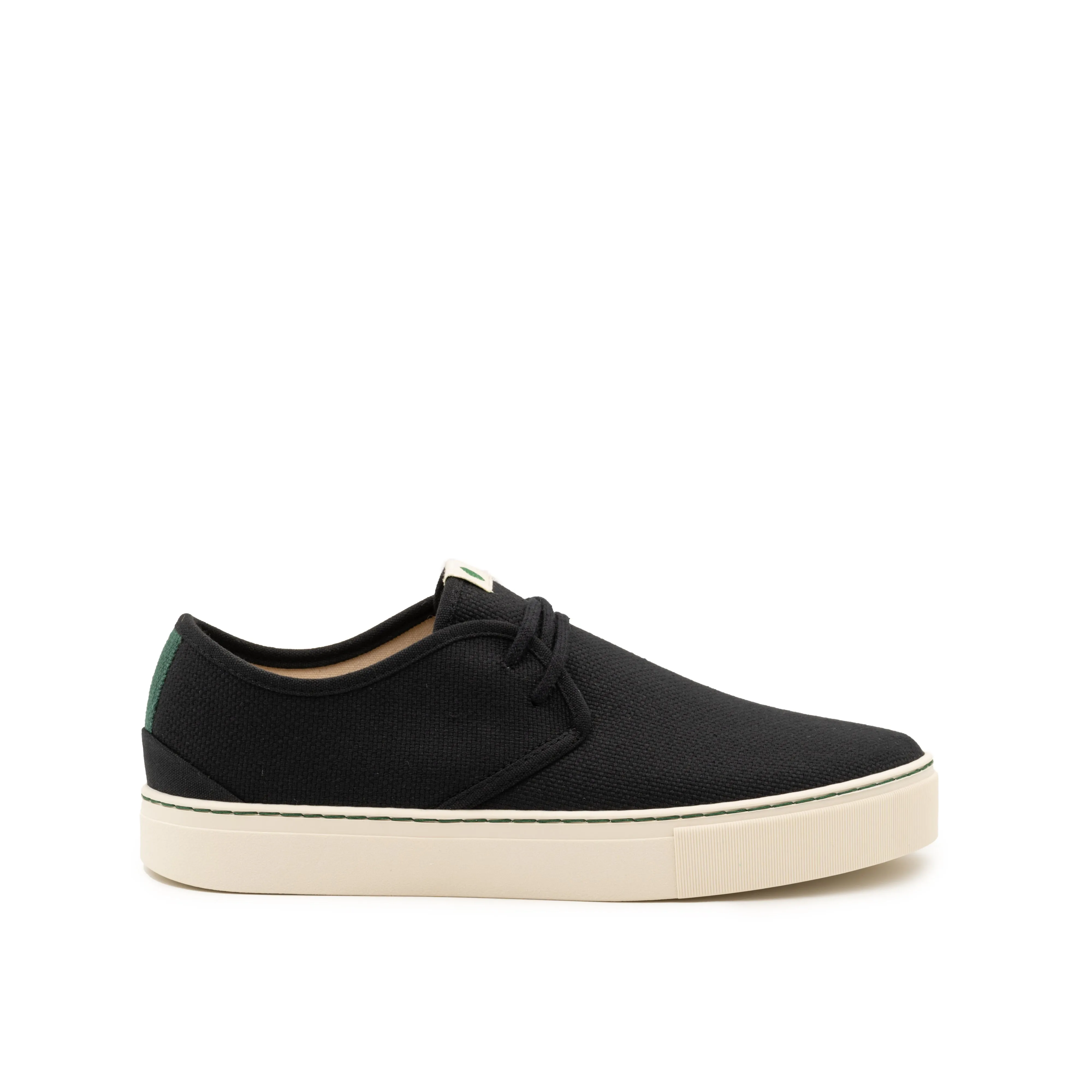 Vegan sneaker black SID009