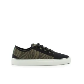 Vegan sneaker khaki zebra CUV010