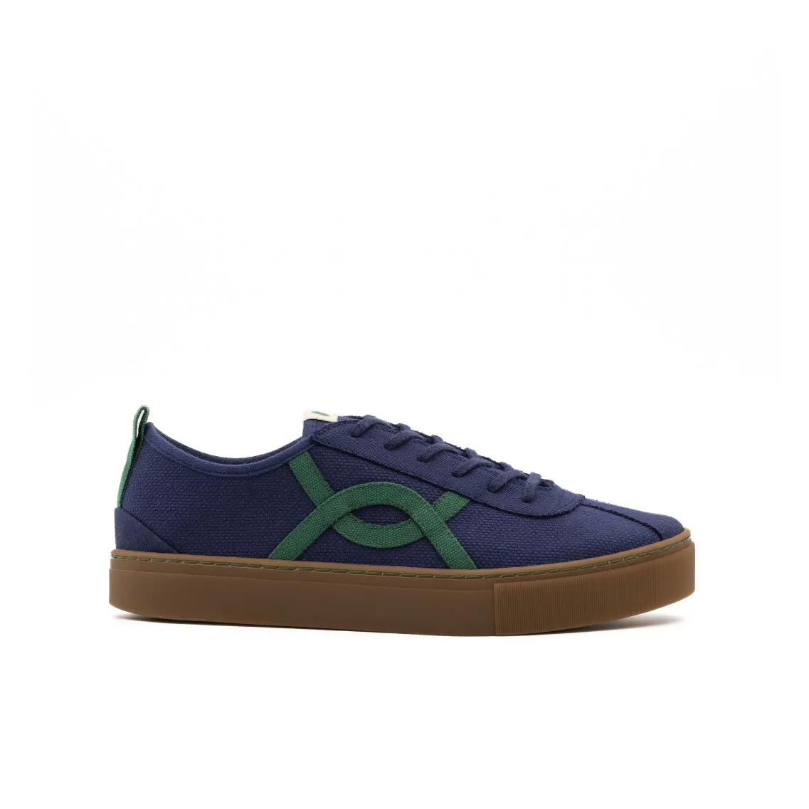 Vegan sneaker marine KAF012