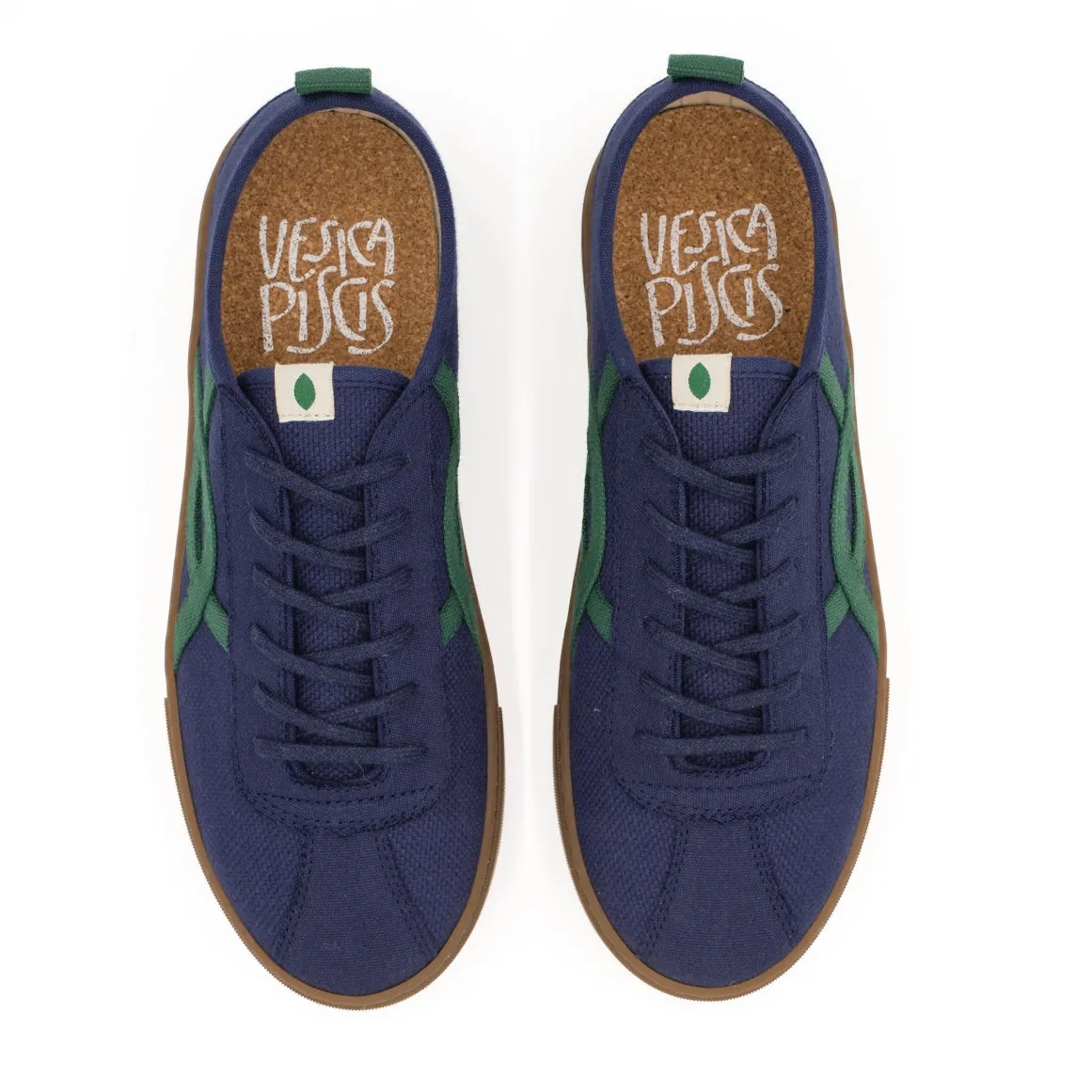 Vegan sneaker marine KAF012