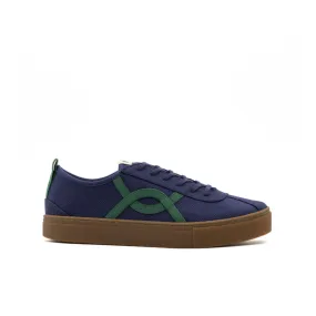 Vegan sneaker marine KAF012