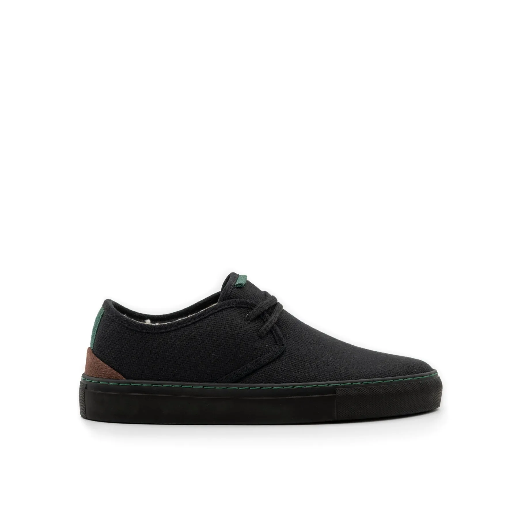 Vegan winter sneaker black SID025