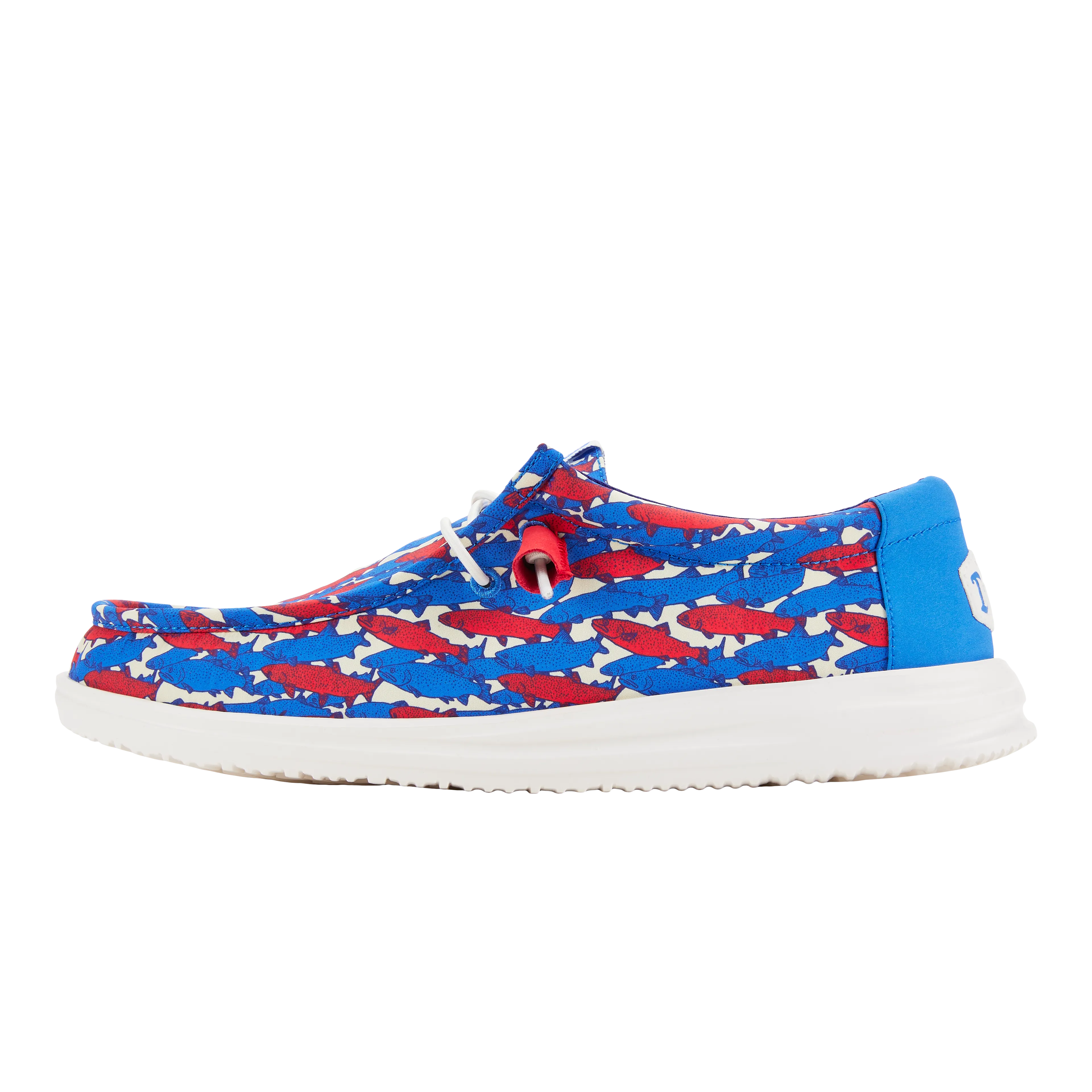 Wally H2O Fish Camo - White/Blue/Red