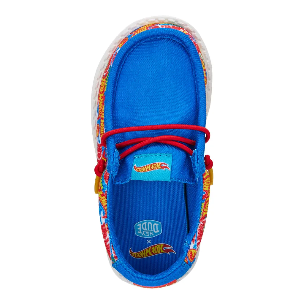 Wally Hot Wheels Toddler - Blue/Multi